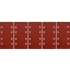 Yato tépőzáras csiszolópapír 90 x 187 mm / P80 (5 db/cs)