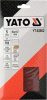 Yato tépőzáras csiszolópapír 90 x 187 mm / P80 (5 db/cs)
