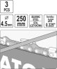 Yato kerek láncreszelő 4,5 mm (3 db/cs)