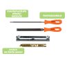 Yato kézi láncélező készlet 4 részes 3/8" 4 mm