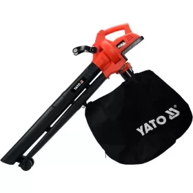 Yato akkus lombfúvó-szívó 45 liter 2 x 18 V Li-Ion (akku + töltő nélkül)