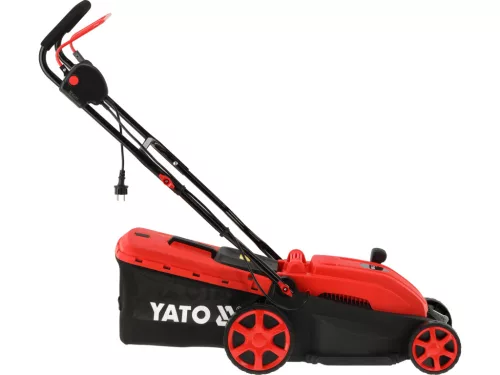 Yato elektromos fűnyíró 1600 W indukciós motor 360 mm