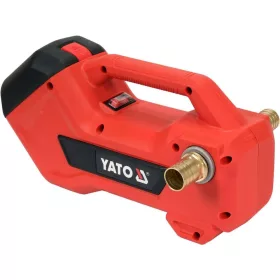 Yato akkus víz- és olajszivattyú 18 V 3/4" (1 x 3,0 Ah akksi + töltő)