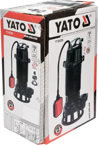 Yato elektromos szennyvíz szivattyú 750 W