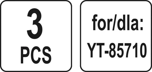 Yato szintetikus porzsák 70 liter YT-85710 porszívóhoz (3 db/cs)