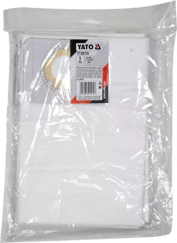 Yato szintetikus porzsák 20 liter YT-85700 porszívóhoz (3 db/cs)