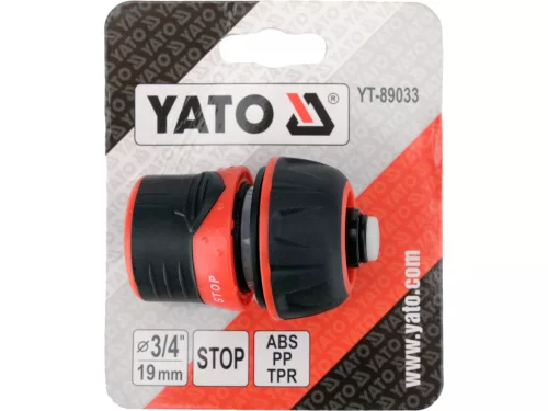 Yato gyorscsatlakozó 3/4" stop funkcióval és zárral
