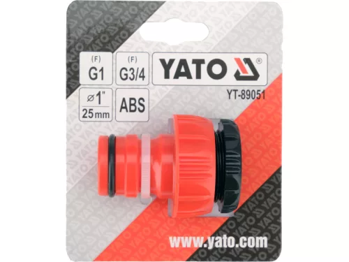 Yato csapcsatlakozó 1"-3/4" nagy átfolyású