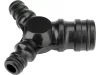 Yato háromutas elosztó 1"-1/2" nagy átfolyású