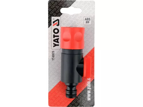 Yato gyorscsatlakozó szeleppel és csatlakozóidommal 1/2"