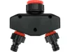 Yato csapcsatlakozó 2 kimenettel 3/4"-1"
