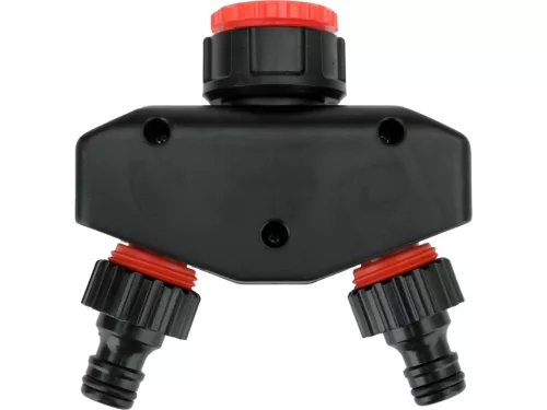 Yato csapcsatlakozó 2 kimenettel 3/4"-1"