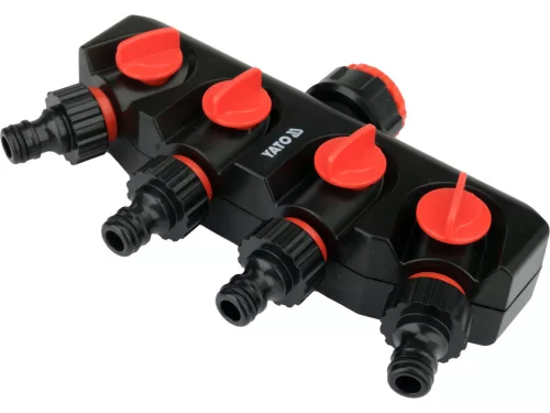 Yato csapcsatlakozó 4 kimenettel 3/4"-1"