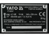 Yato vibrációs döngölőgép, vibrációs talp, loncin LC168F-2H motorral